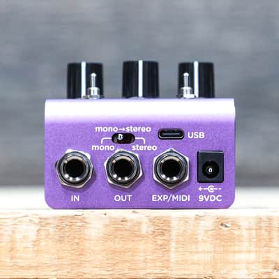Strymon UltraViolet Vintage Vibe JFET Input TRS Stereo Output Delay Effect Pedal image 6