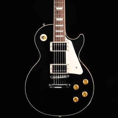 Gibson Les Paul Standard 50s Plain Top Ebony Top (017) image 3