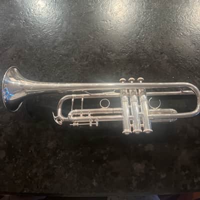 Immagine Bach AB190 Stradivarius Artisan Professional Model Bb Trumpet 2010s - Silver Plates - 6