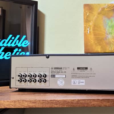 Yamaha GE-60 Graphic Equalizer Audiophile Quality Great for Vinyl or Tape Recording Rare 1986 Black image 4