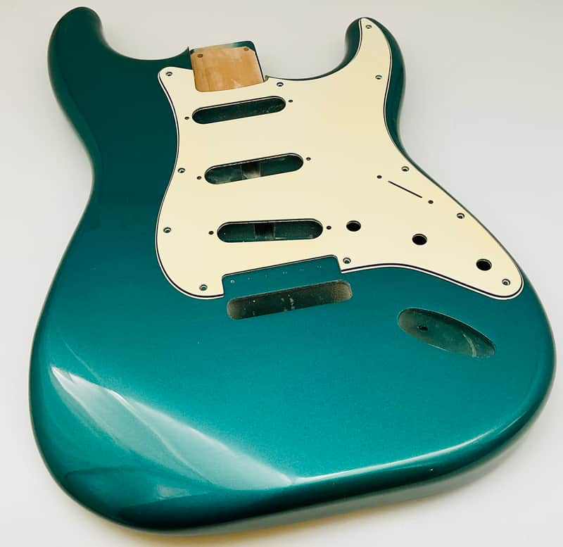 Show Me Nitro Finishes 3lbs 14oz Nitro Lacquer S-Style - Ocean Turquoise image 1