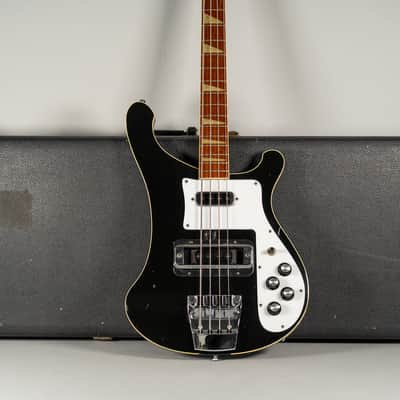 1976 Rickenbacker 4001 Bass Jetglo Finish w/OHSC image 7