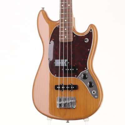 Fender Mexico Player Mustang Bass PJ Pau Ferro Fingerboard Aged Natural [MX19184959] (06/17) image 6