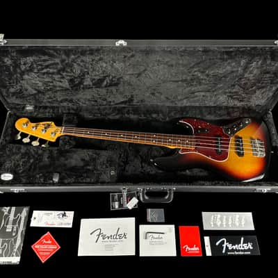2007 Fender Jazz 4-String Bass American AVRI '62 Reissue ~ 3-Tone Sunburst image 12