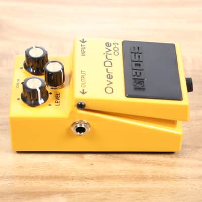 Boss OD-3 OverDrive (Silver Label) 1997 - Present - Yellow image 5