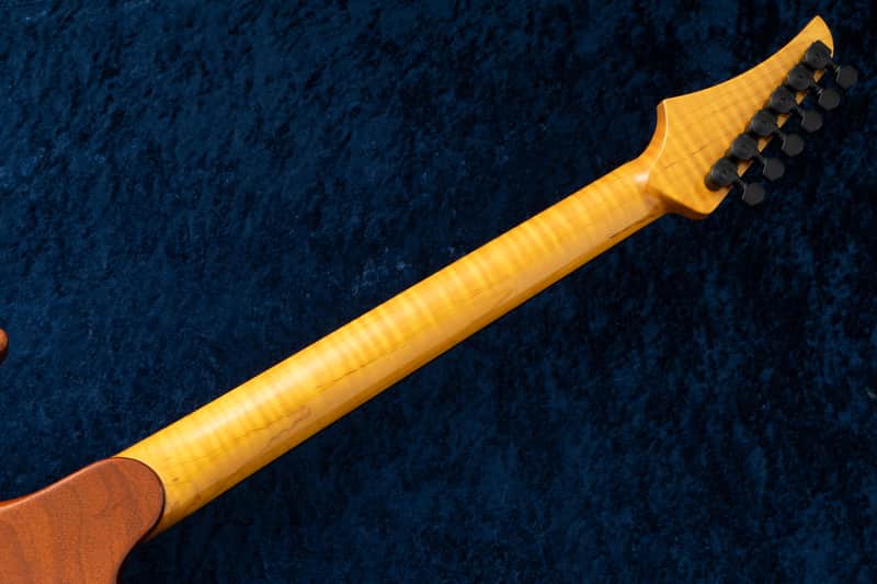 Marchione Set Neck Carved Top 1P Figured Maple Top -Amber- | Reverb