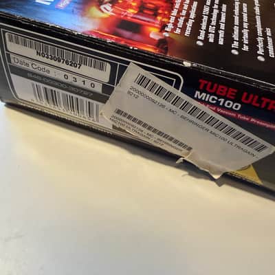 Behringer Tube Ultragain MIC100 Vacuum Tube Preamp with Limiter image 9