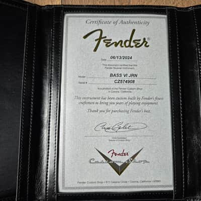Fender Custom Shop Bass VI Journeyman Relic image 22