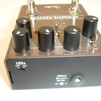 Fender Acoustic Preverb Acoustic Preamp/Reverb Guitar Effect Pedal image 3