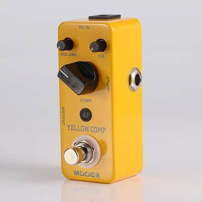 Mooer Yellow Compressor Comp guitar pedal bass compressor, True Bypass guitar compression (Price includes the import duty for US buyer) image 3