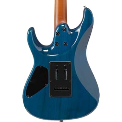 Ibanez Standard AZ24S1FTXB Electric Guitar - Transparent Turquoise Burst image 3