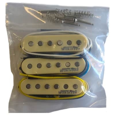 WILKINSON WVS ALNICO V PICKUP SET FOR STRAT image 1