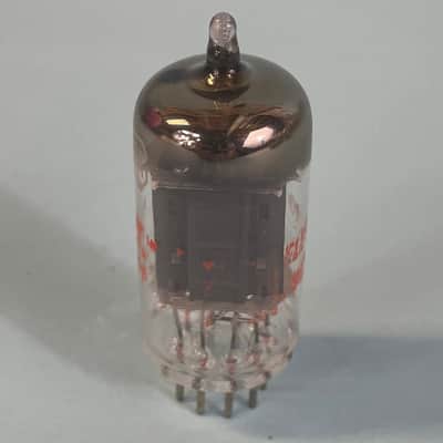 1958 RCA 12AU7 ECC82 Vintage Long Plate Ribbed Made In USA Preamp Tube! T122 image 4