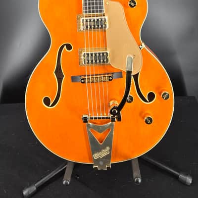 Gretsch Synchromatic™ Nashville™ Hollow Body Single-Cut with Bigsby®, Ebony Fingerboard, 50's Orange Stain image 2