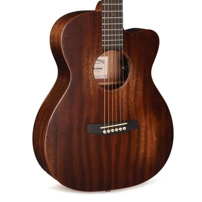Martin Junior Series 000C Jr E StreetMaster Sapele Dark Mahogany Distressed image 1