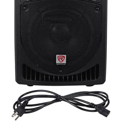Rockville RPG8 8 Powered Active 400 Watt 2-Way DJ PA Speaker System image 1