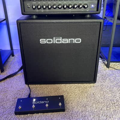 Soldano ASTRO-20 3-Channel 20-Watt 1x12" Guitar Amp Half Stack 2023 - Present - Black image 2