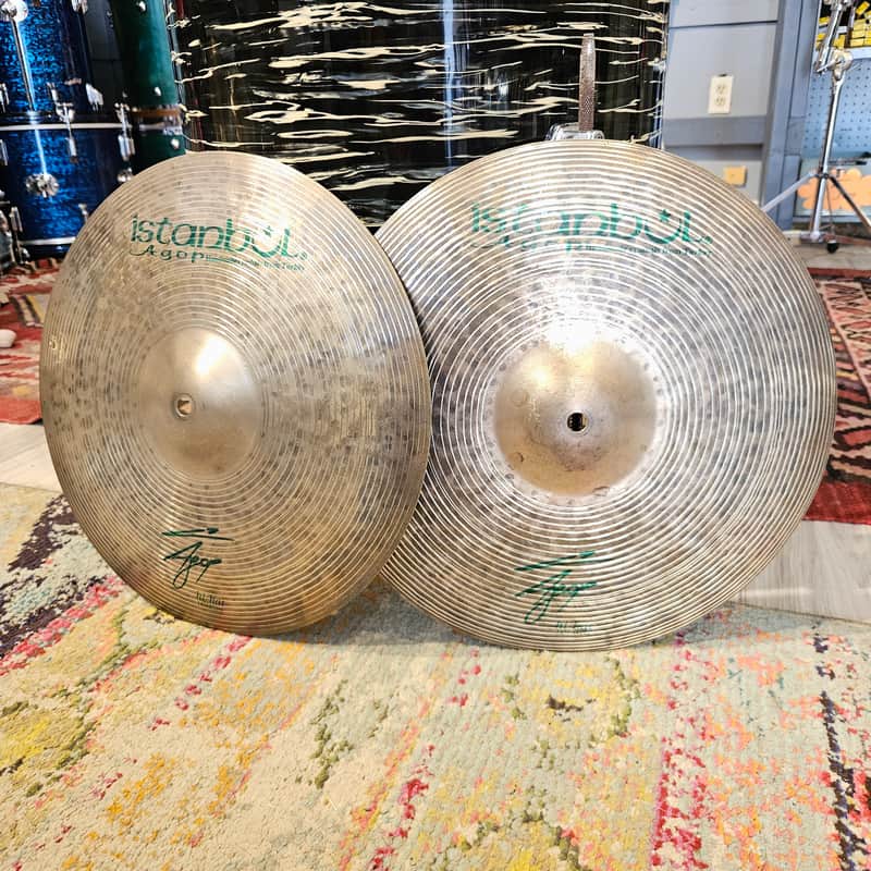Istanbul Agop 14" Signature Hi Hats 874g/880g image 1