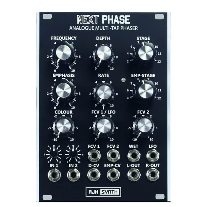 AJH Synth AJH Synth Next Phase Eurorack Phaser Module (Black) …