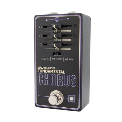Walrus Audio Fundamental Chorus 2023 - Present - Black / Purple image 3