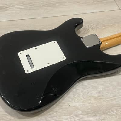 1994 Fender Mexico Black Label Squier Stratocaster only 7 pounds 2 oz! image 12