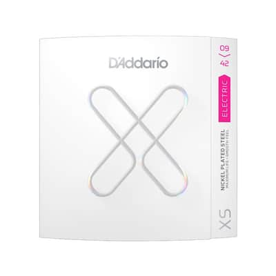 D'Addario XS Coated Electric Nickel Wound 09-42 Super Light image 1