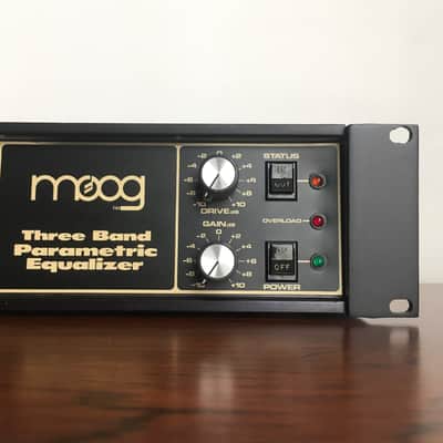 LEGENDARY MOOG MKPE 3 BAND PARAMETRIC EQUALIZER (1978) / PRO SERVICED / MICHAEL BRAUER FAVORITE / VOLTAGE SELECTOR / MICHAEL BRAUER & PRINCE image 8