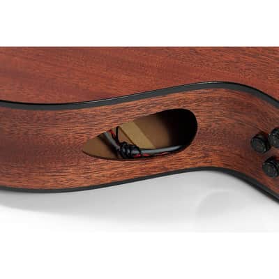 Breedlove Organic Solo Pro CE Red Cedar-African Mahogany 12-String Concert Acoustic-Electric Guitar Regular Edge Burst image 4