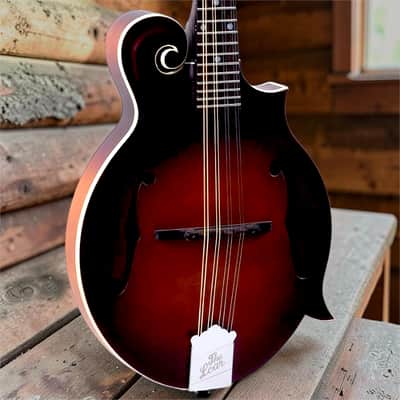 The Loar F-Style Mandolin Solid Top Brownburst LM-310F-BRB image 4