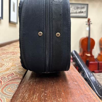 J. Copland 'Oxford' American Made 4/4 Oblong Violin Case - Black/Burgundy image 5