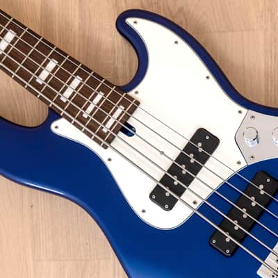 2020 Mike Lull TC5 5-String Bass Custom Blue w/ Nordstrand Pickups & Aguilar Preamp image 7