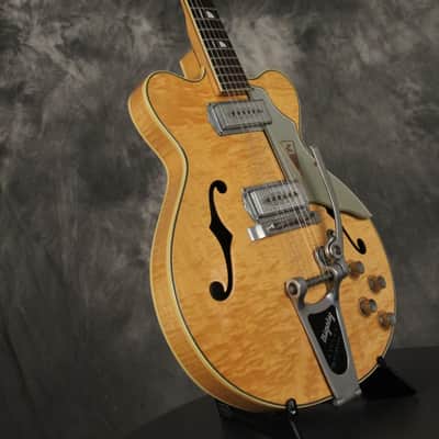 Kay Jazz II w/Barney Kessel Kleenex pickups 1960s Blonde image 19