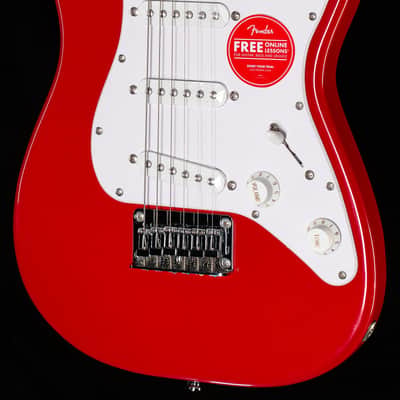 Fender Mini Stratocaster Laurel Fingerboard White Pickguard Dakota Red (300) image 1