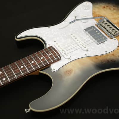 Jet Guitars JS-450 Q TB R - Transparent Black image 4