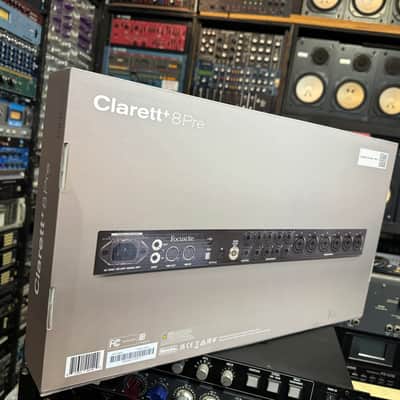 Focusrite Clarett 8+ Pre USB-C Audio Interface 18x20, mic pre new //ARMENS// image 2