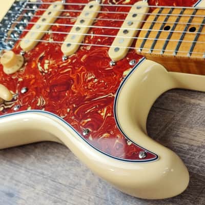 MyDream Partcaster Custom Built - Buttercream Tortoise Fullerton image 6