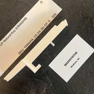 ORIGINAL Yamaha Replacement G Key (CB032240) for CS70M, CS5, CS15, CS15D, CS20, CS20M, CS40M, DX9, DX21, DX27, DX27S, SK20, SK30, CP10, CP11, CE20, PS10, PS20, YK10, and more image 2