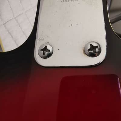 *MINT* 1968-1970 Univox Bass (Japan) - Red Burst image 6
