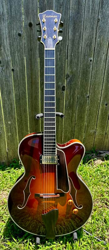 Eastman AR803CE-16 Uptown Archtop Sunburst | Reverb