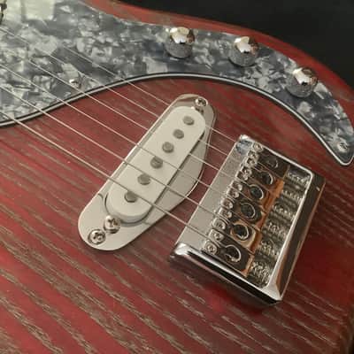 JD Guitars 2022 Couchcaster Red /Silver image 9