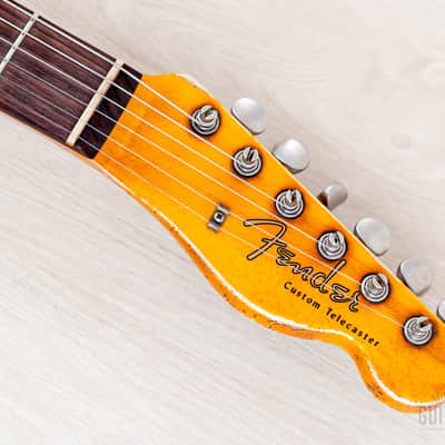 2023 Fender Custom Shop Limited Edition ‘59 Telecaster Custom Super Heavy Relic Sunburst image 4