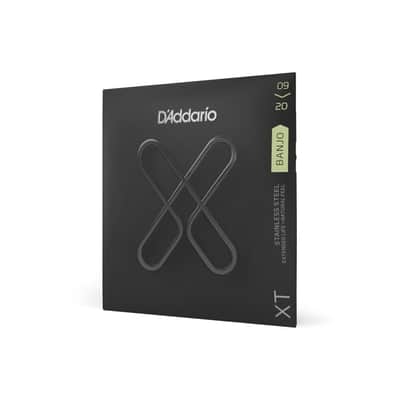 D'Addario XT 9-20 Light NPS Coated 5 String Banjo Strings - XTJ0920 image 2