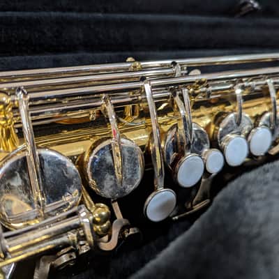 Yamaha YAS-23 Alto Saxophone - Gold,Nickel image 5