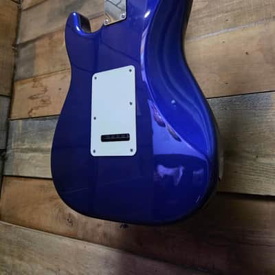2001 Fender Standard Stratocaster SSS MN - Midnight Blue image 16