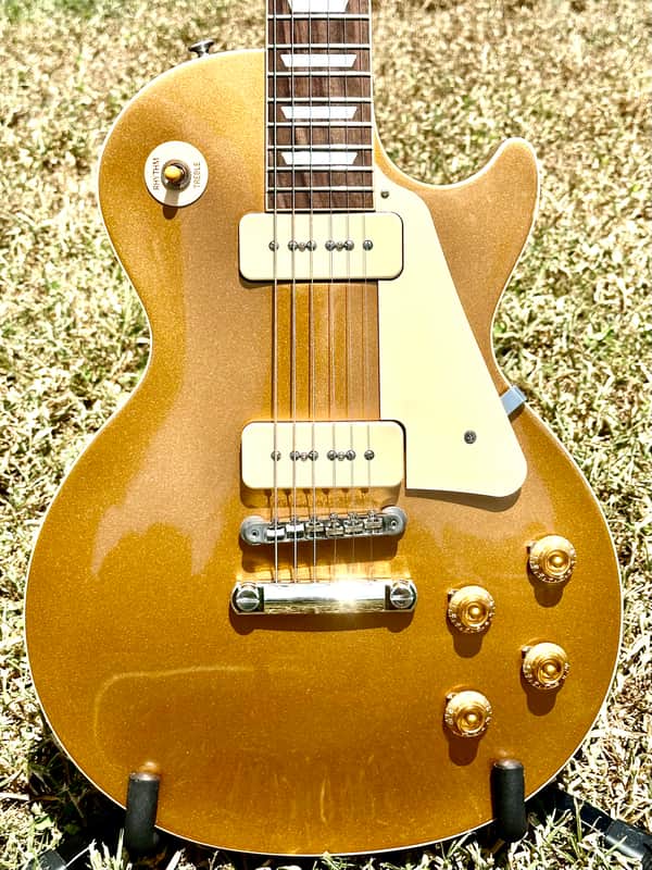 Gibson Les Paul Standard ‘50s Goldtop P90s 2022 - Gloss Nitrocellulose Lacquer image 1