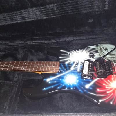 Kramer Baretta 1986 Kline Graphics Lady Liberty image 2