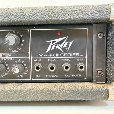Peavey MP-4 Mark III 100H 4-Channel Powered Mixer Amp Head – Made in USA 1979 image 2