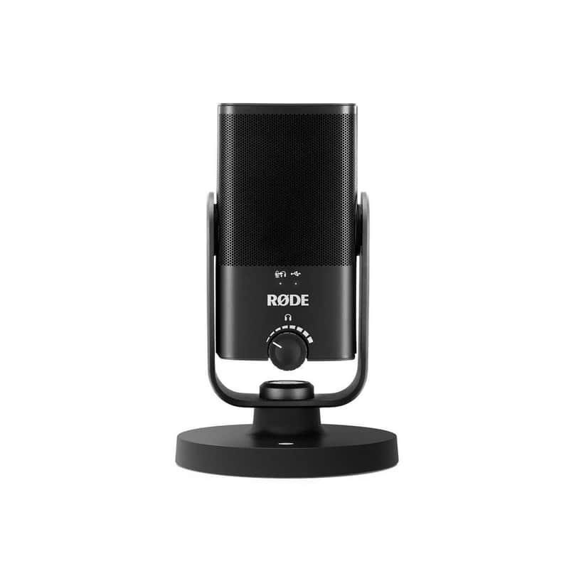 Rode NT-USB-MINI USB Microphone with Detachable Magnetic Stand, Built-In Pop Filter and Headphone Amplifier image 1