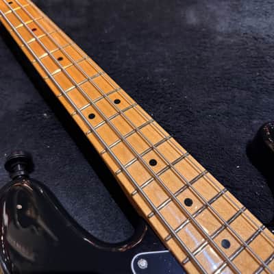 Fender Player Jazz Bass with Maple Fretboard Black image 5