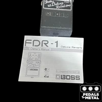 Boss FDR-1 Fender '65 Deluxe Reverb Amp Pedal | Reverb